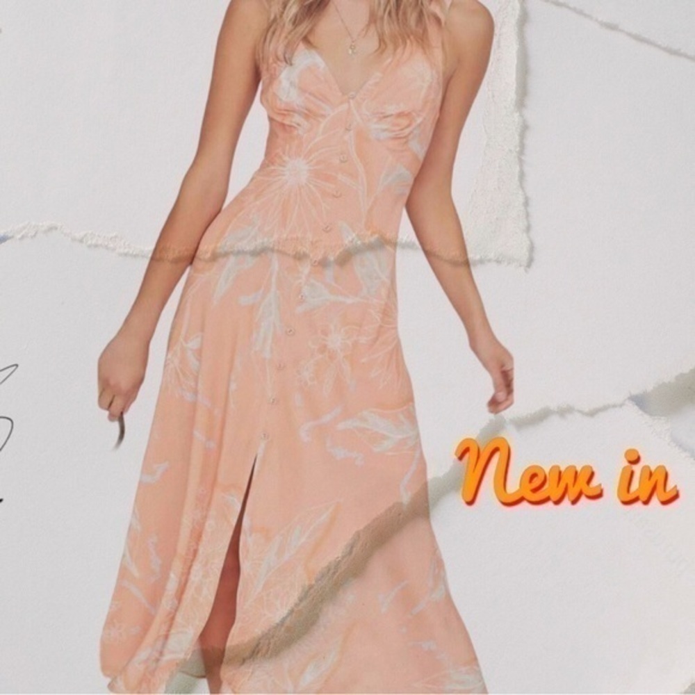 Peach dress - Picture 8 of 9
